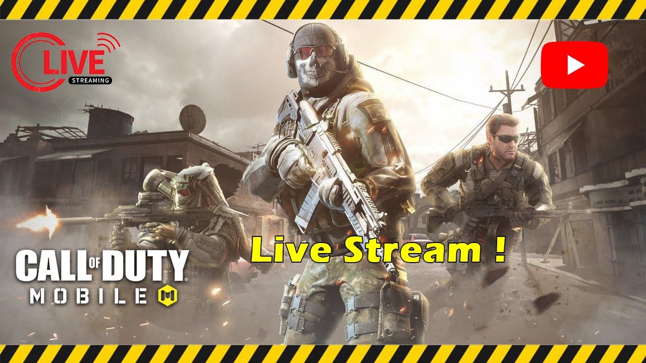 Call of Duty Mobile Live Stream.