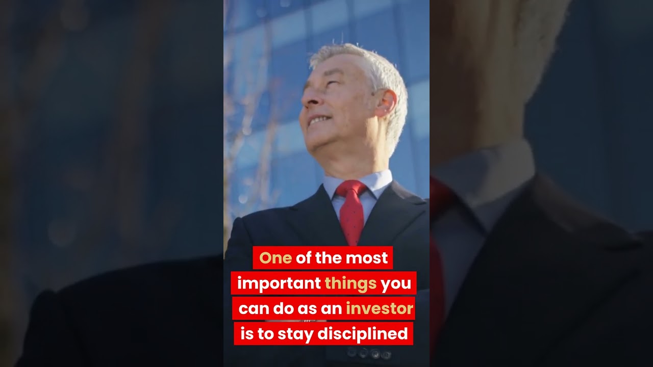 Discipline is the secret of success in investing