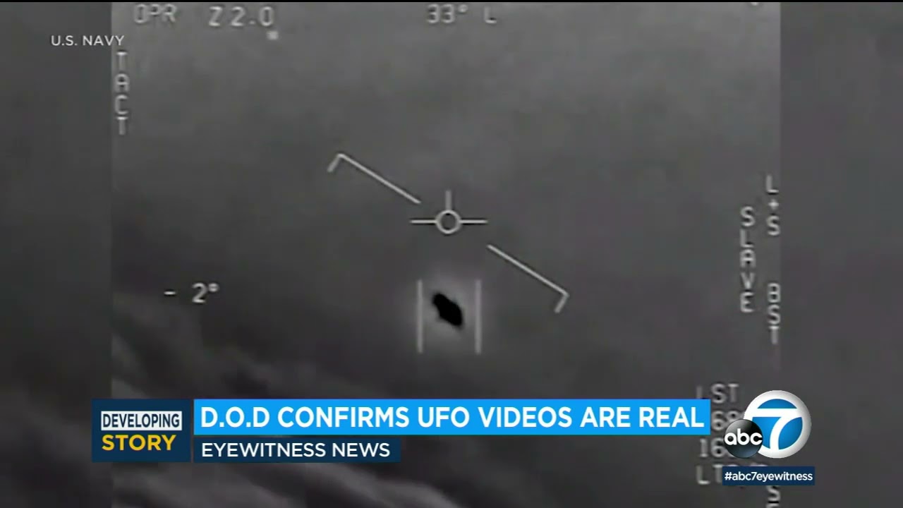Defense Department confirms leaked video of unidentified aerial phenomena is real | ABC7