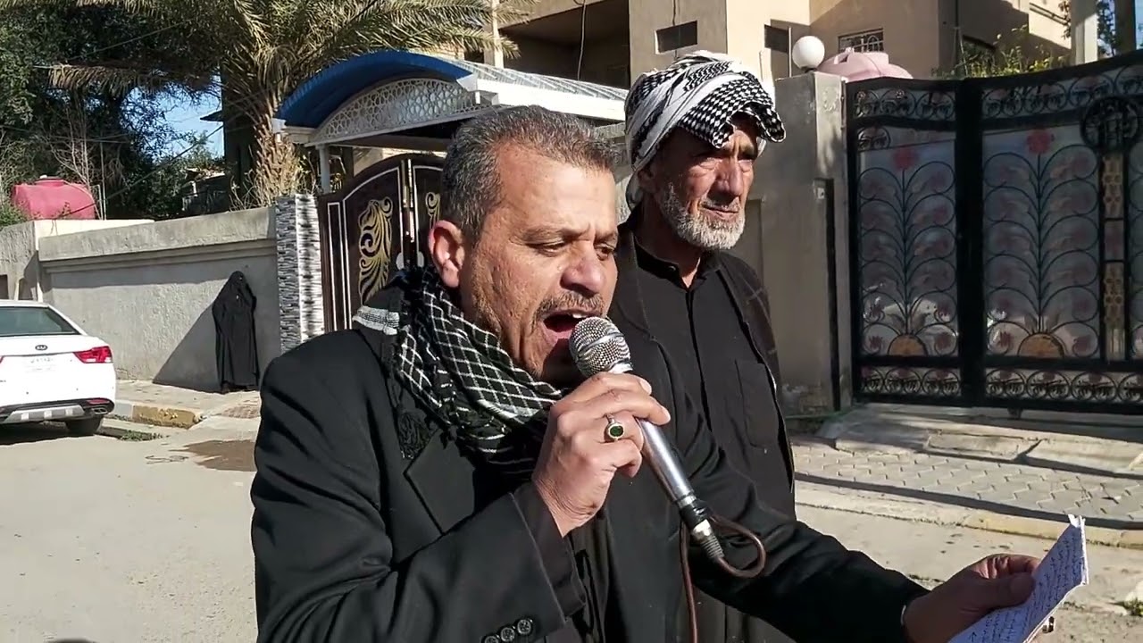 موكب انصار الحسين قلعه سكر ملا اسماعيل الغريباوي الشاعر خليل الحاج فيصل 2023