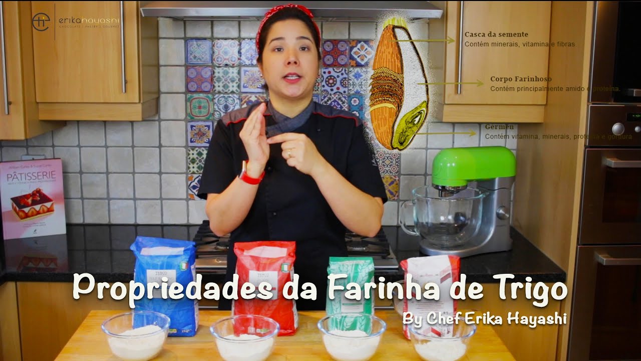 Propriedades da Farinha de Trigo | Fundamentos da Confeitaria com a Chef Erika Hayashi