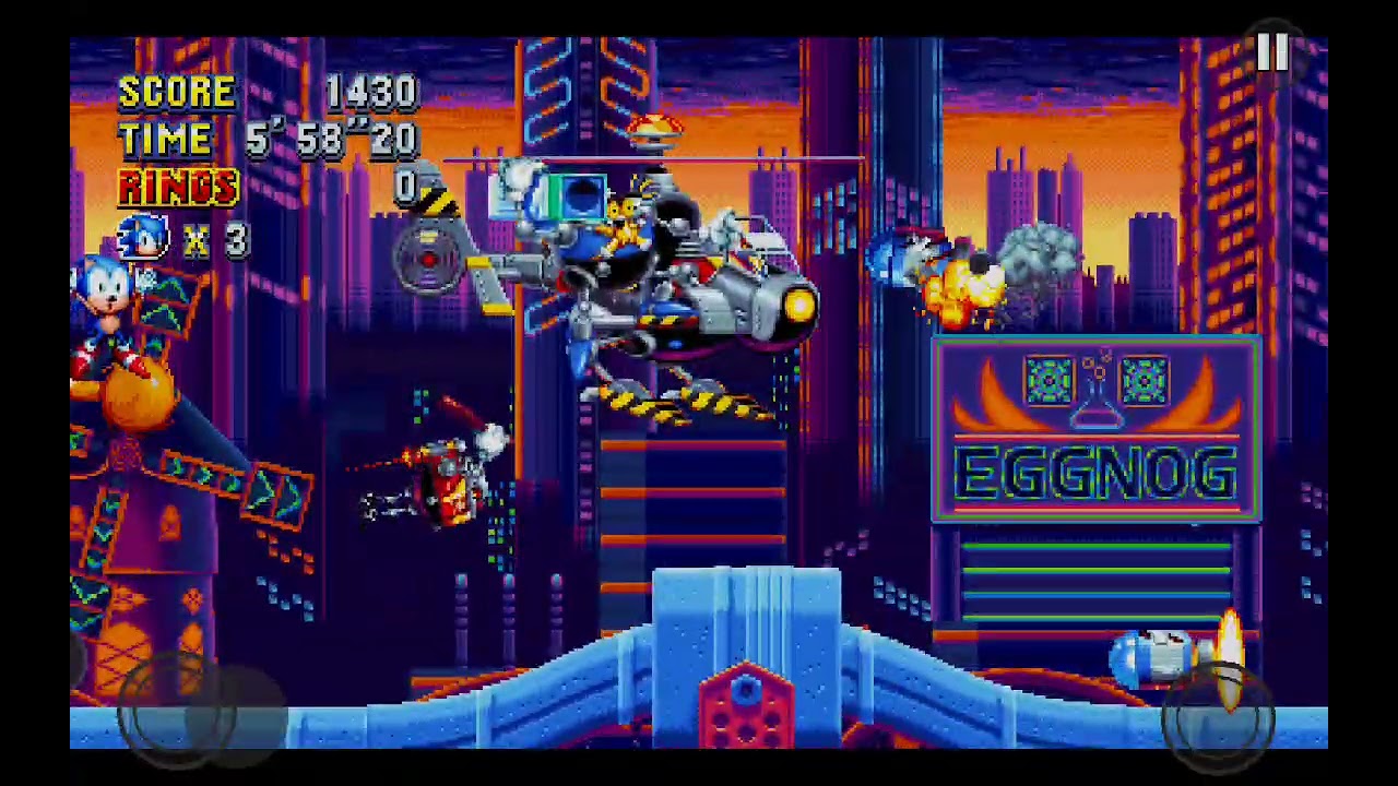 [Sonic Mania] Act 1 & 2 Studiopolis Zone