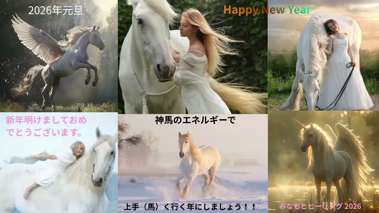 【2026年・午年の開運】『開運ヒーリング動画』（Good Fortune Healing）