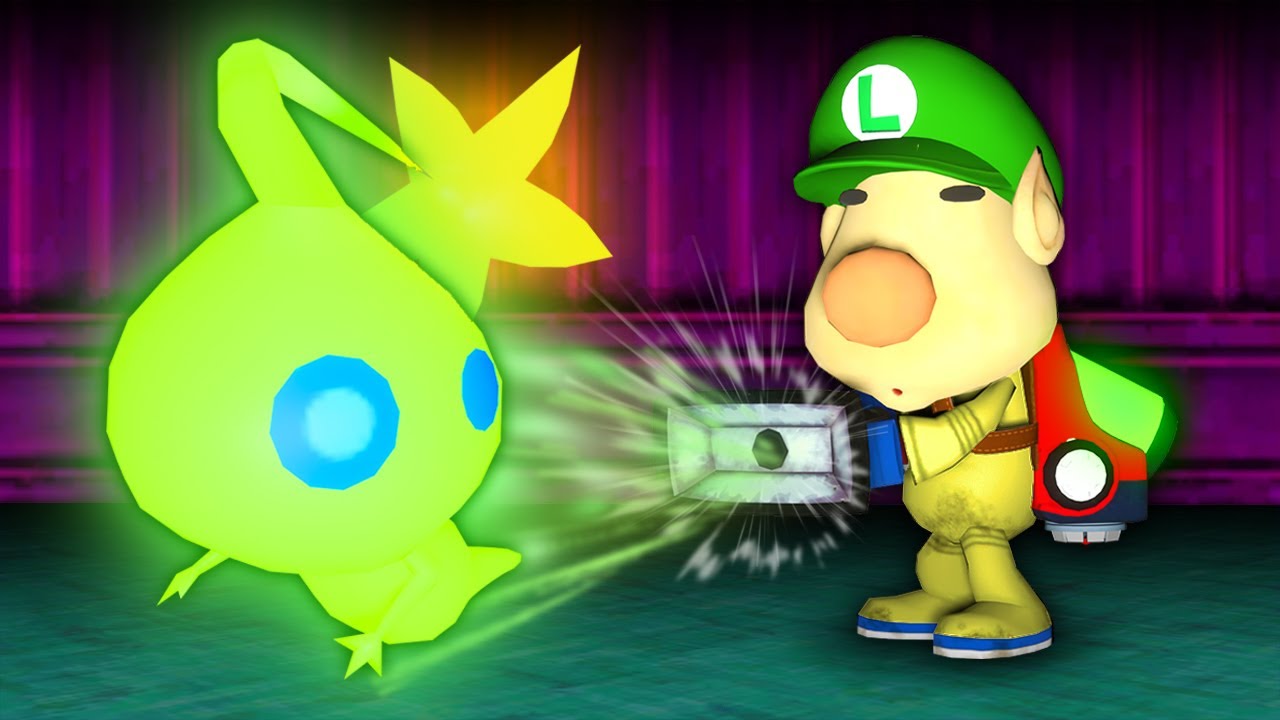 They Put Pikmin in Luigi's Mansion... it's Peak