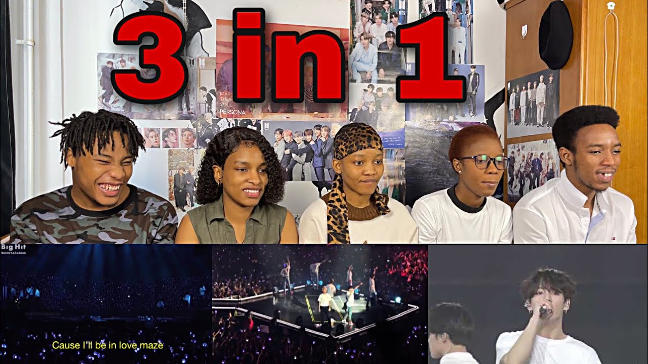 BTS ~ LOVE MAZE + Crystal Snow live  + Answer: Love Myself  Live Performance (reaction)