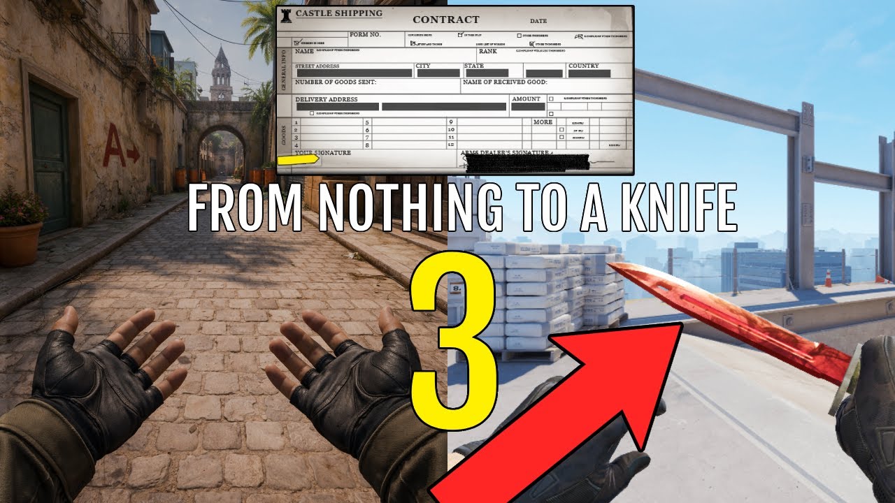 FROM NOTHING TO A KNIFE #3│CS2 Profitable Trade Up Contracts