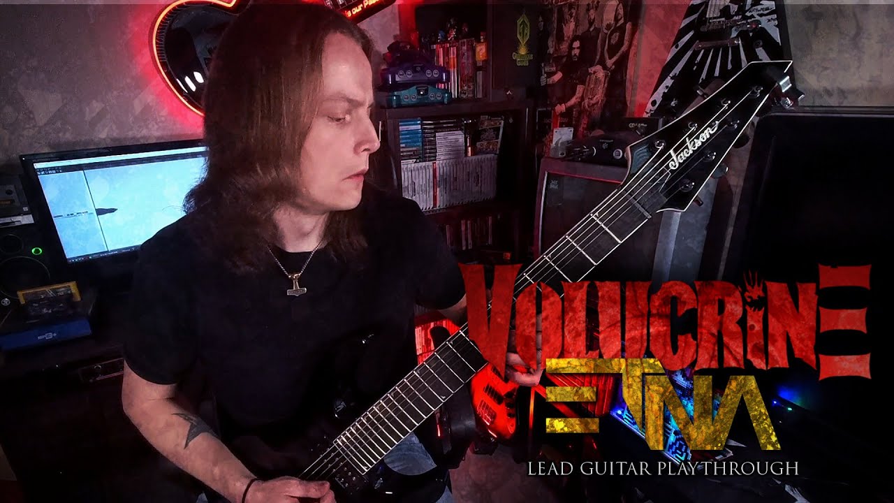Volucrine - ETNA - Lead Guitar Playthrough