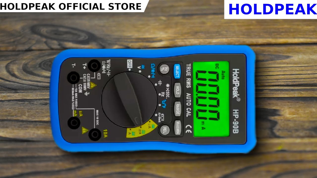 HoldPeak HP-90B обзор цифрового мультиметра