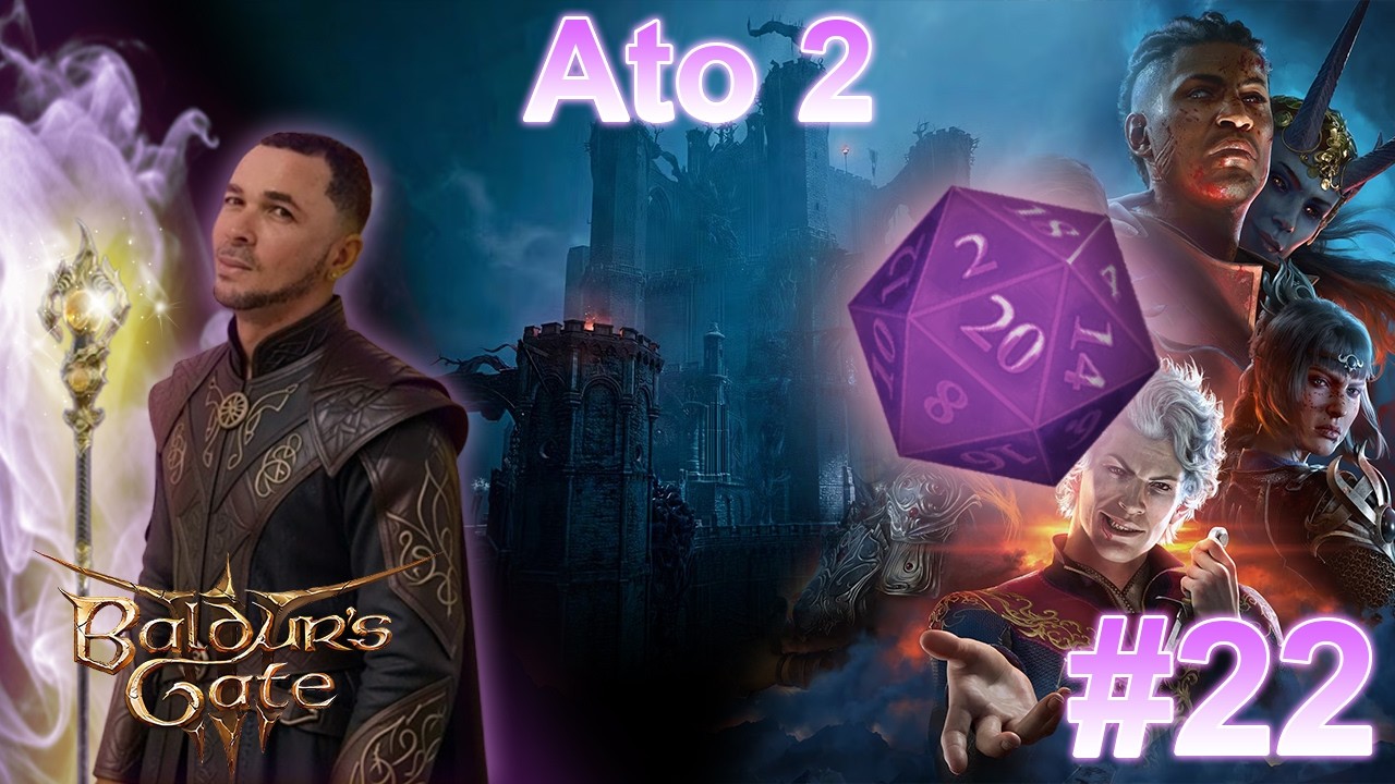 BALDUR GATES 3 - #22 - ME FERRANDO NESSE JOGO!