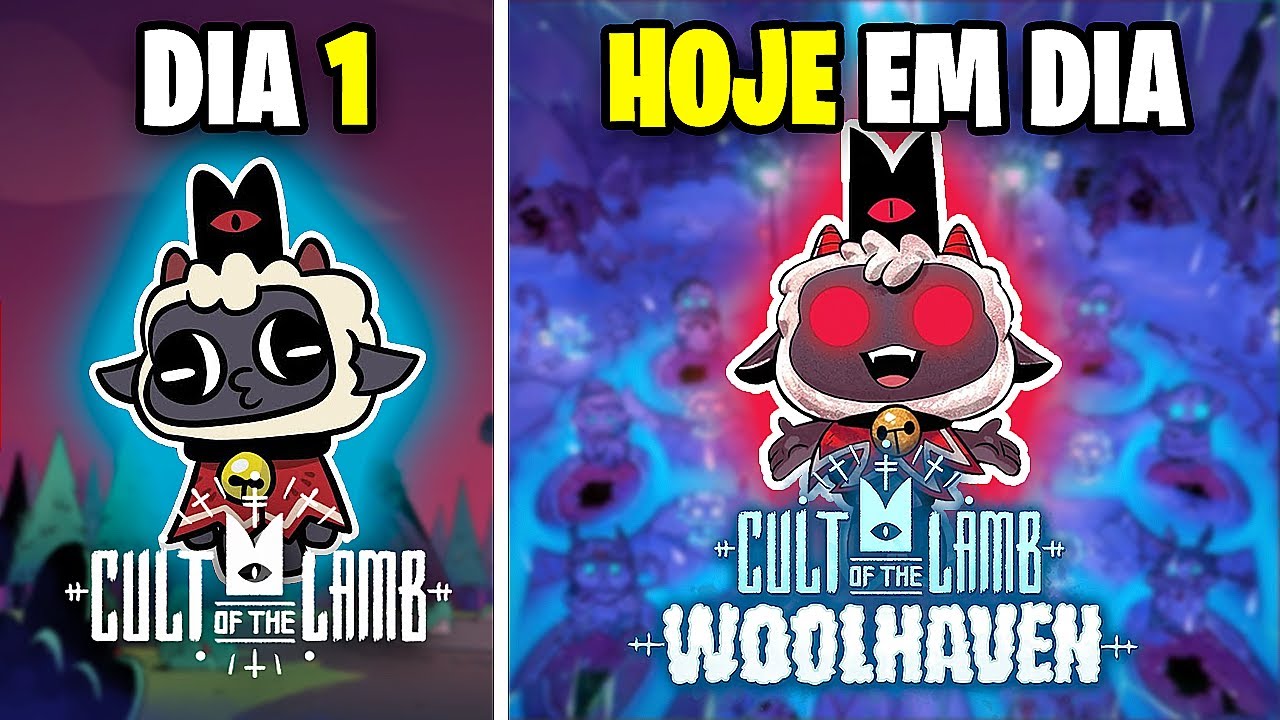 TUDO O QUE MUDOU em Cult of the Lamb WOOLHAVEN