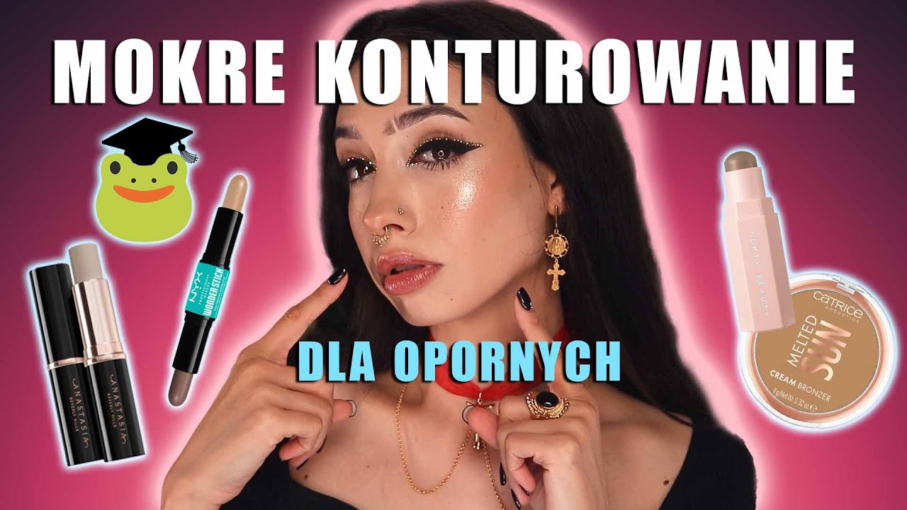 MOKRE KONTUROWANIE poradnik dla opornych | jak wybrać odpowiedni kremowy bronzer i jak to nałożyć
