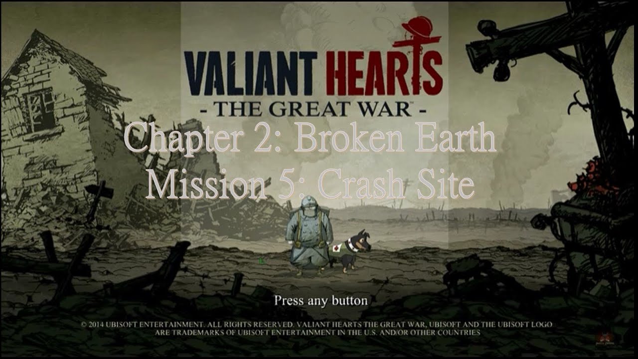 Valiant Hearts: The Great War - Chapter 2: Broken Earth - Mission 5: Crash Site