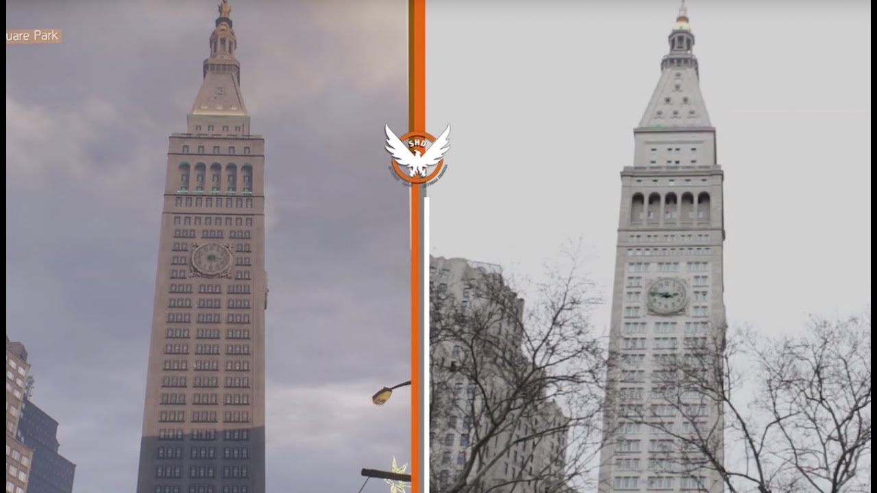 The Division: Real Life vs. In-Game New York