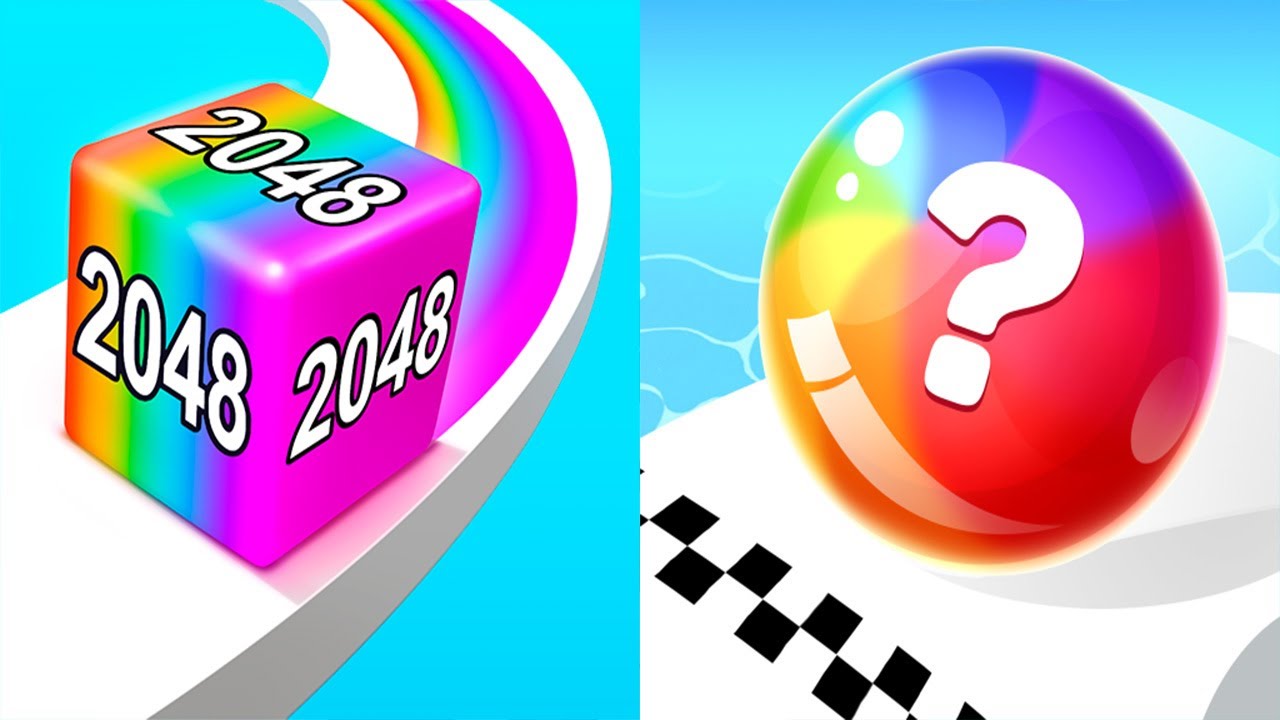 Jelly Run 2048 VS Ball Master 2048 - All Levels Gameplay Android iOS Ep 1