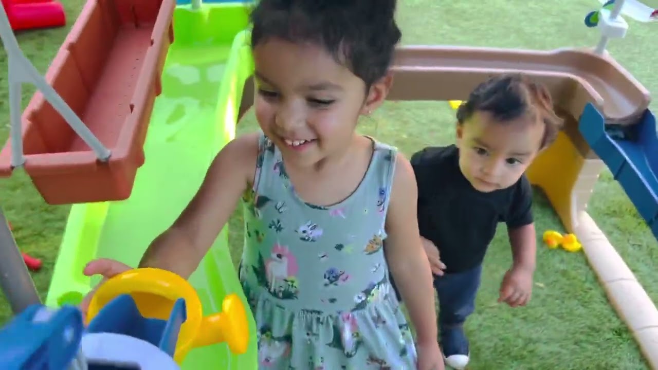 Pump & Splash shady water toy we bought from #Costco