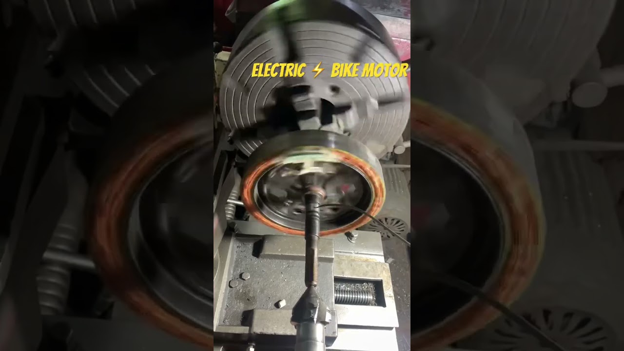 Electric ⚡️ bike motor alignment 