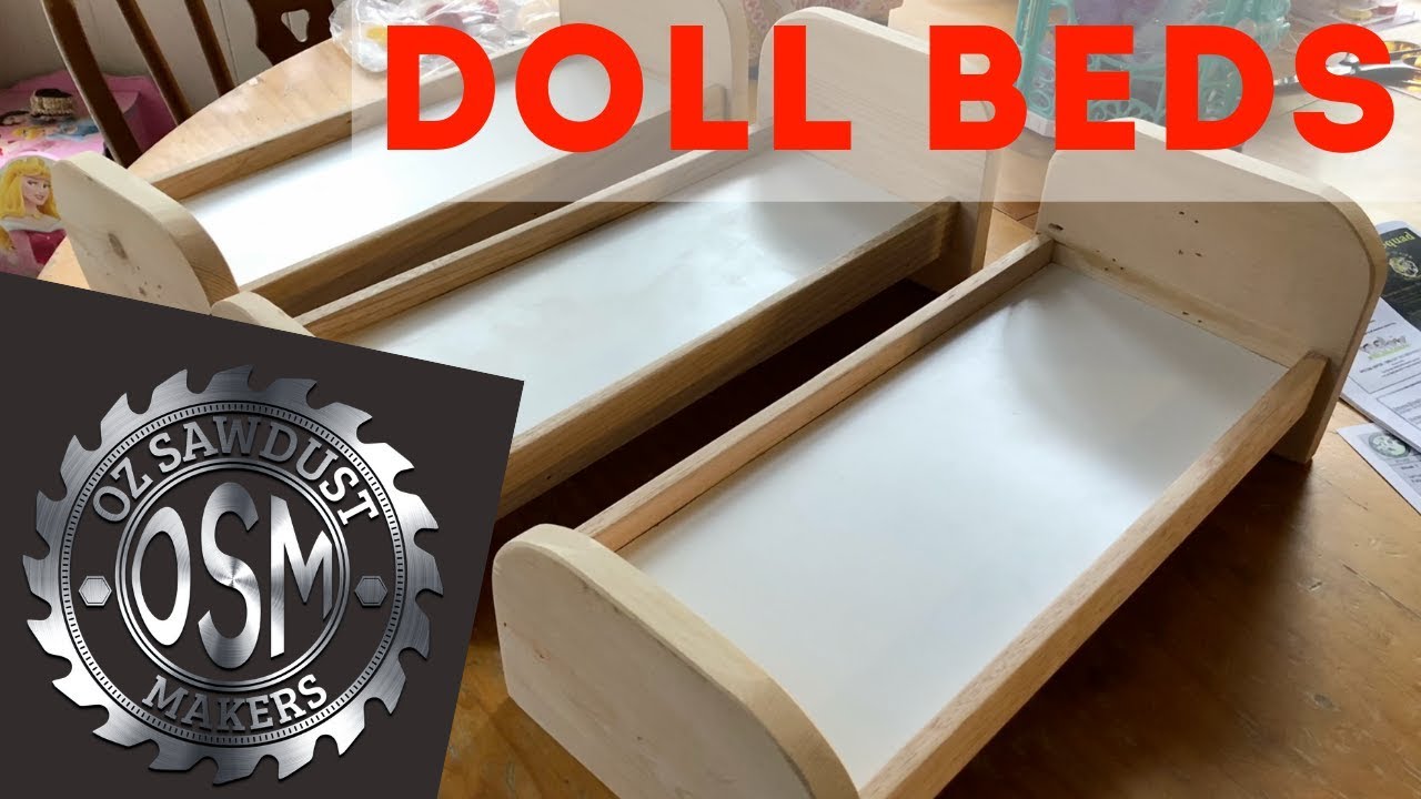 DIY Doll Beds - Easy Woodworking Project