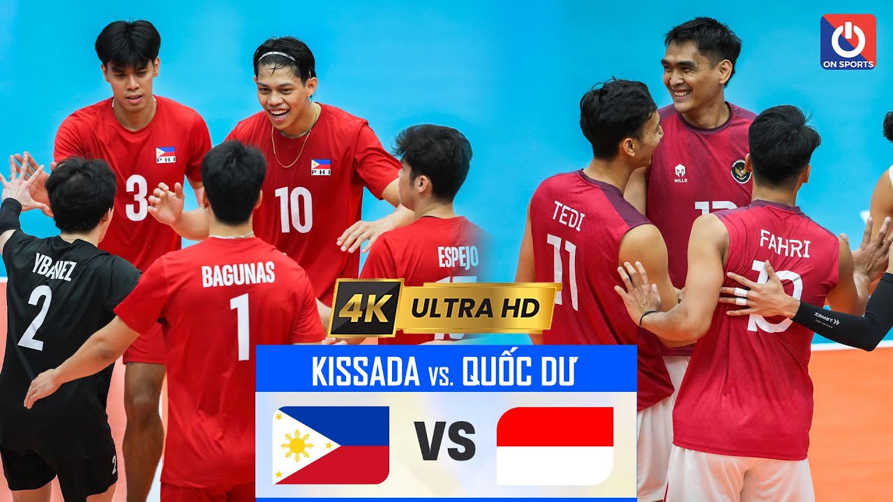 Full 4K | PHILIPPINES vs INDONESIA | Huyền thoại Rivan Nurmulki thể hiện đẳng cấp