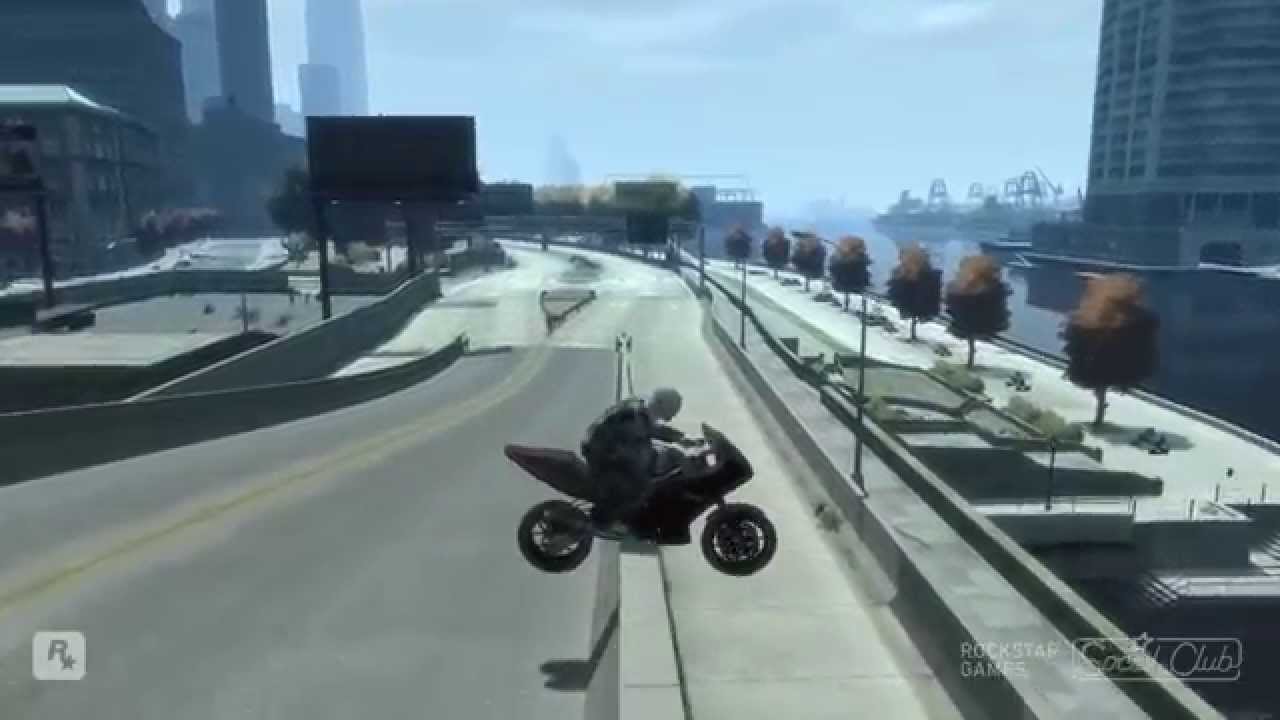 GTA IV Bike Tutorial: How to Grind, Spin etc..