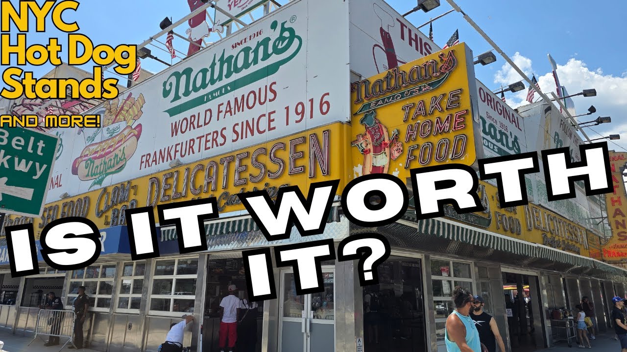 Is Nathan's Famous worth it? | NYC Hot Dog Stands