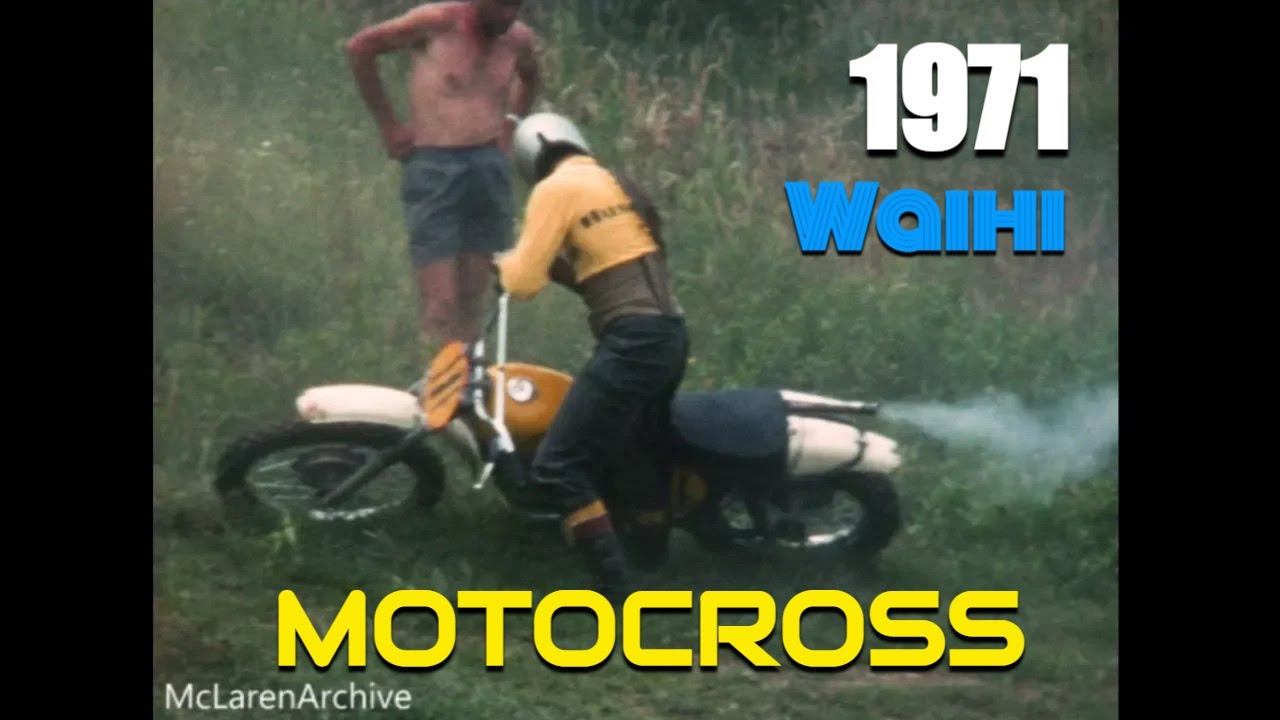 1970s NZ Motocross, Waihi: Thrills & Spills (1971, Yamaha, Suzuki, CZ, Bultaco, BSA, Husqvarna)