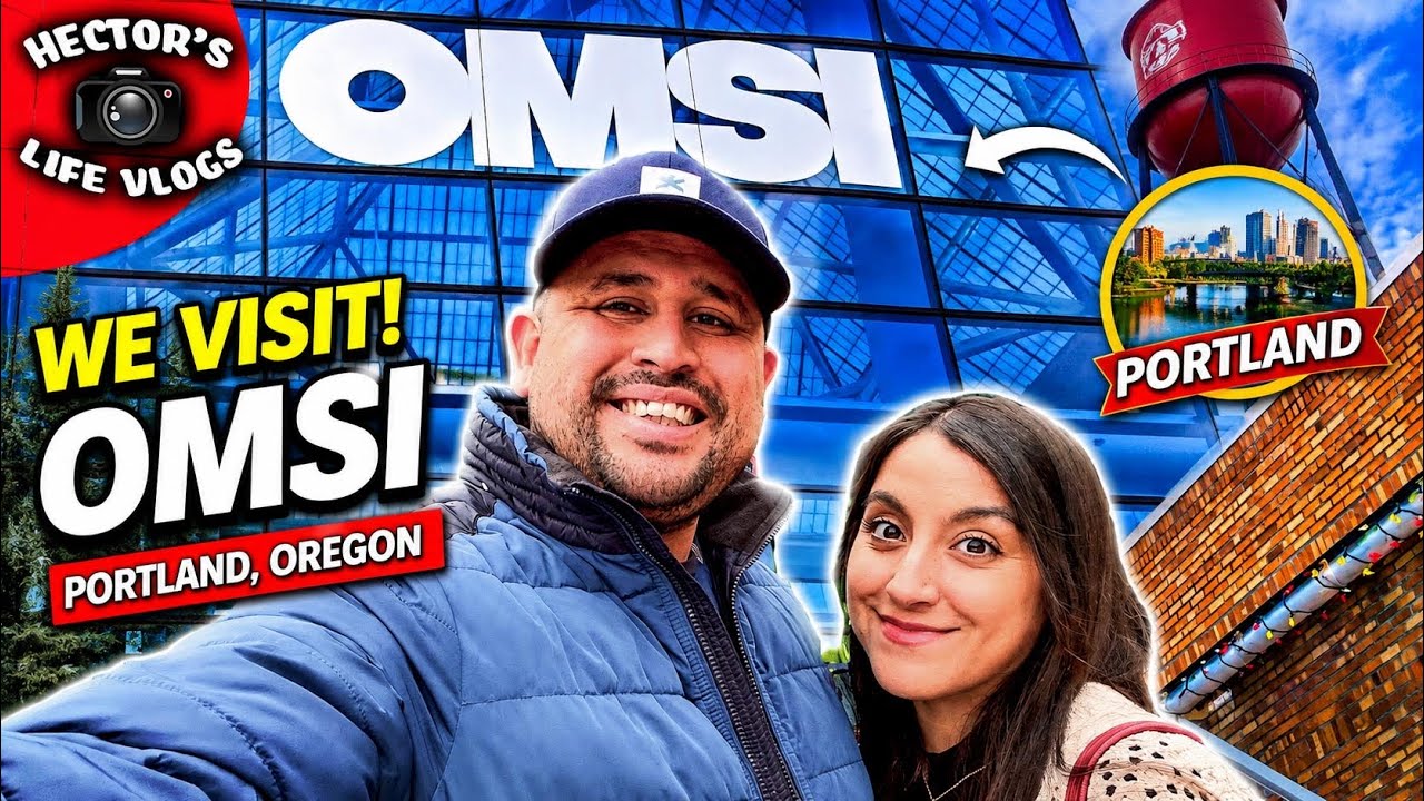 First time at OMSI (Oregon Museum of Science & Industry) in Portland, Oregon | #portlandoregon #omsi