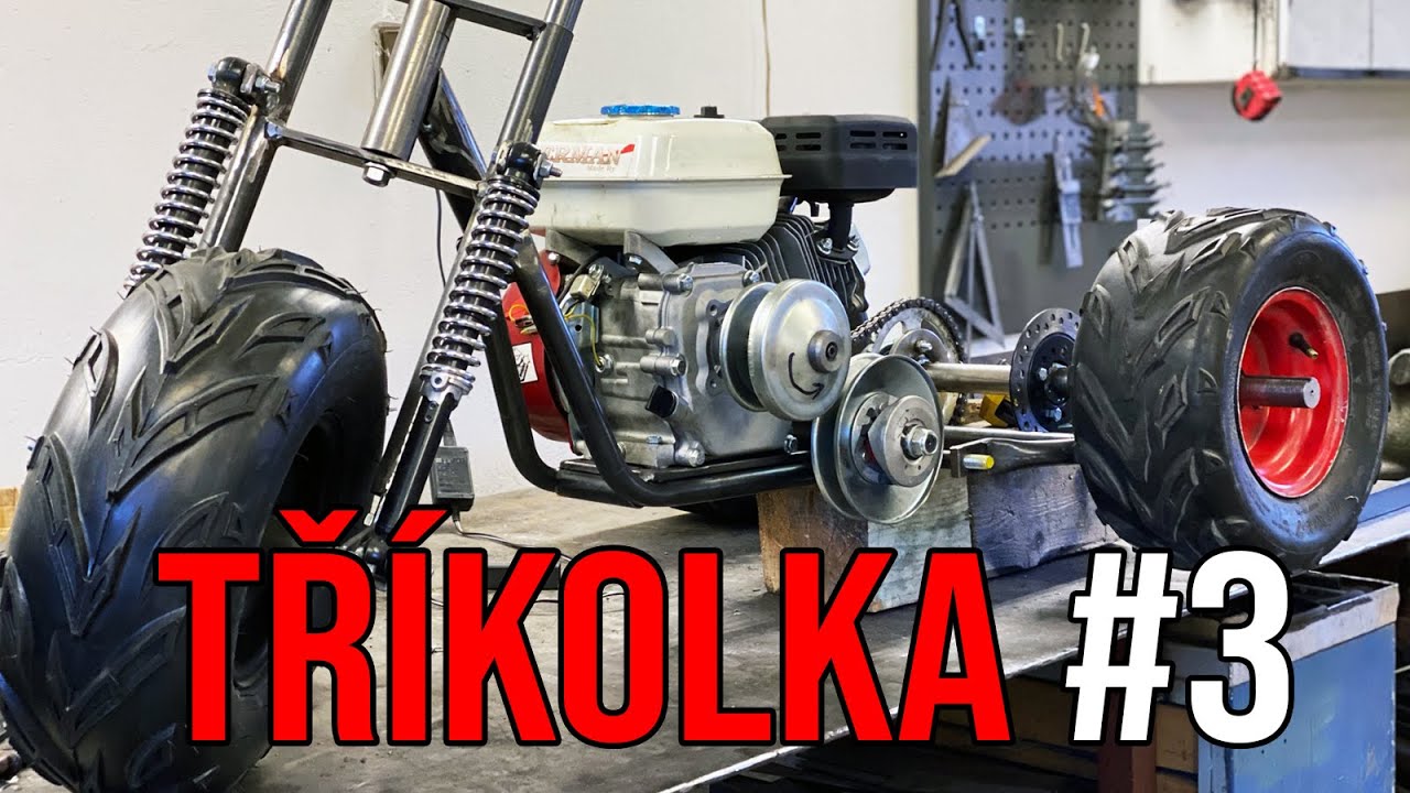 Tříkolka/Trike #3 - DIY hnací hřídel