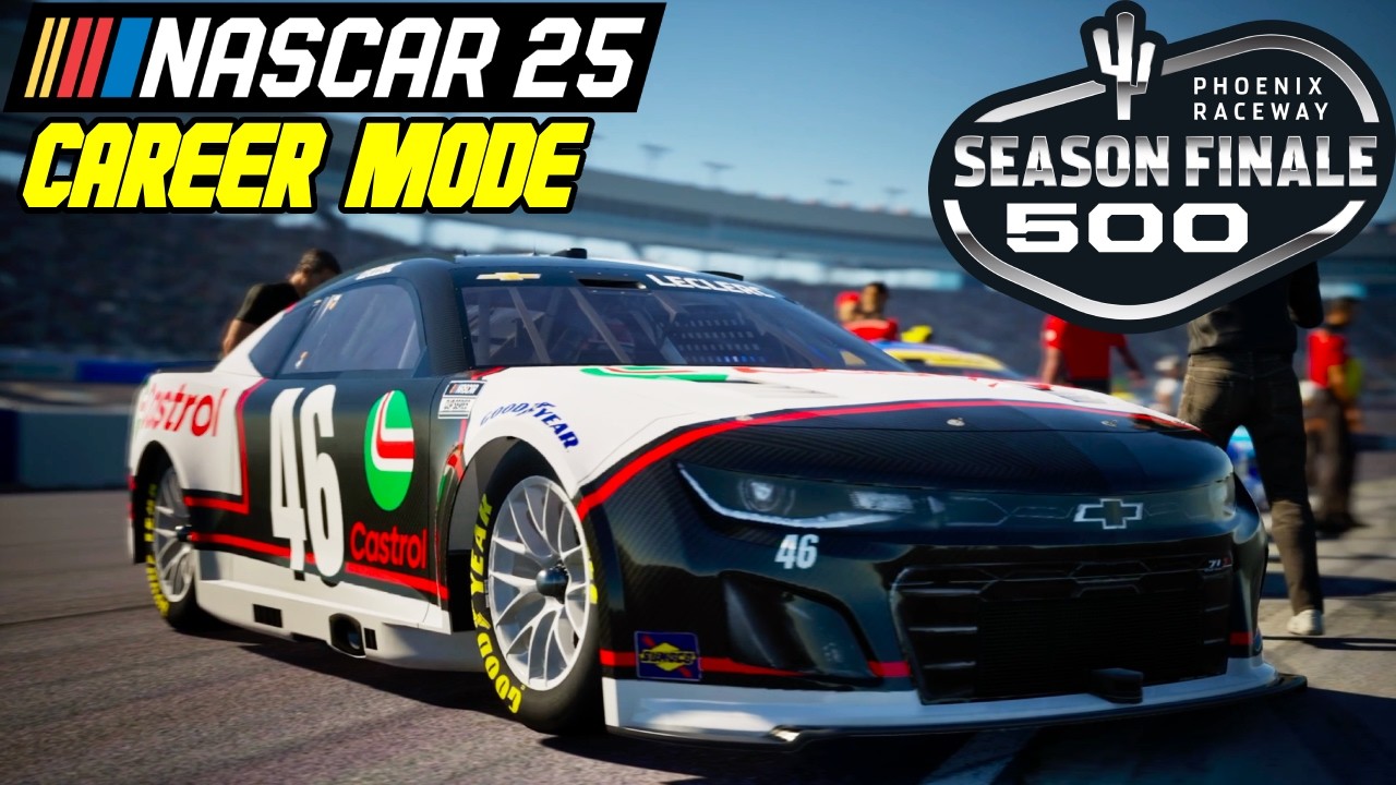 Финал серии с участием Чарльза Леклерка! | Режим карьеры в NASCAR 25