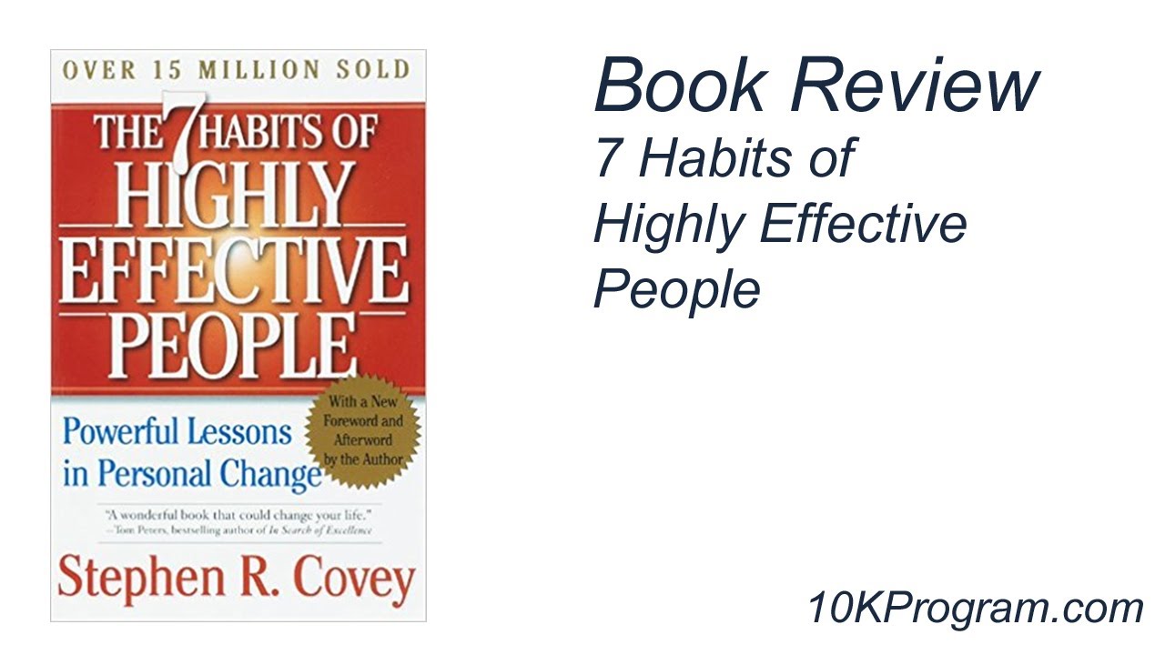 EP 30 - book review 7 habits