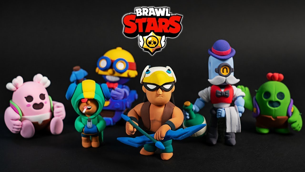 Making Brawl Stars BO, Учебник по глиняному искусству