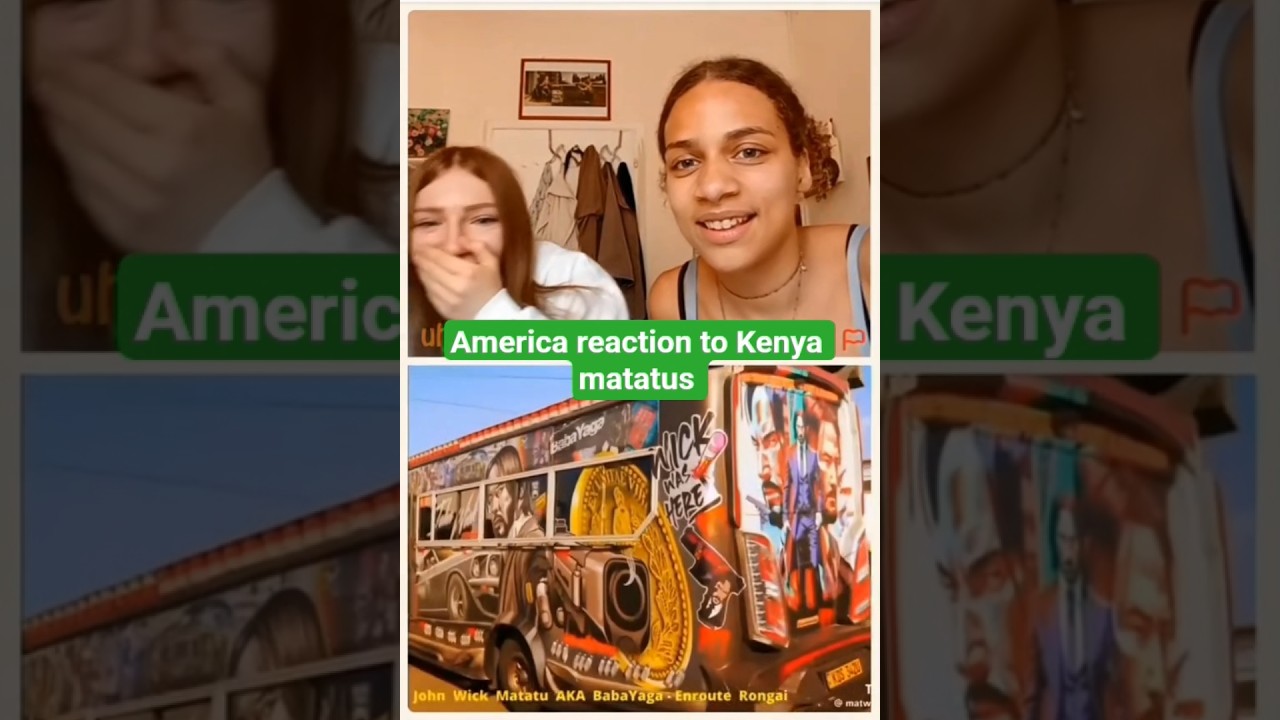 America reaction to Kenya buses 