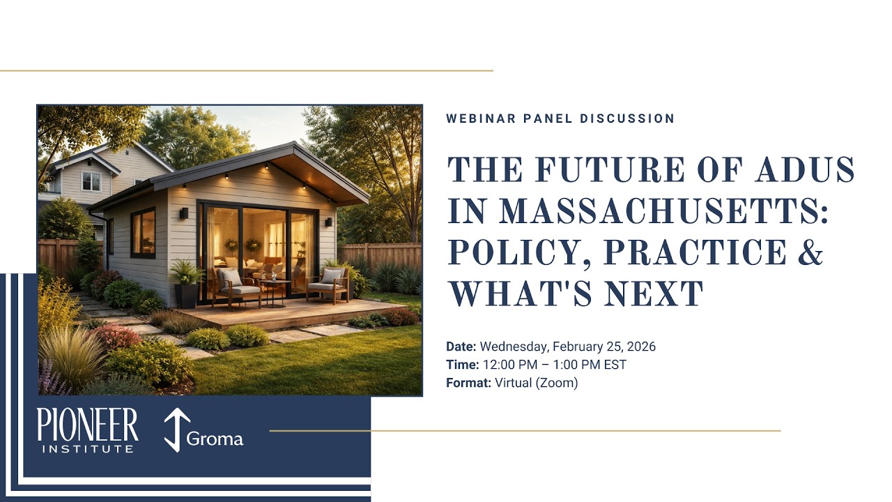 The Future of ADUs in Massachusetts: Policy, Practice, and What's Next
