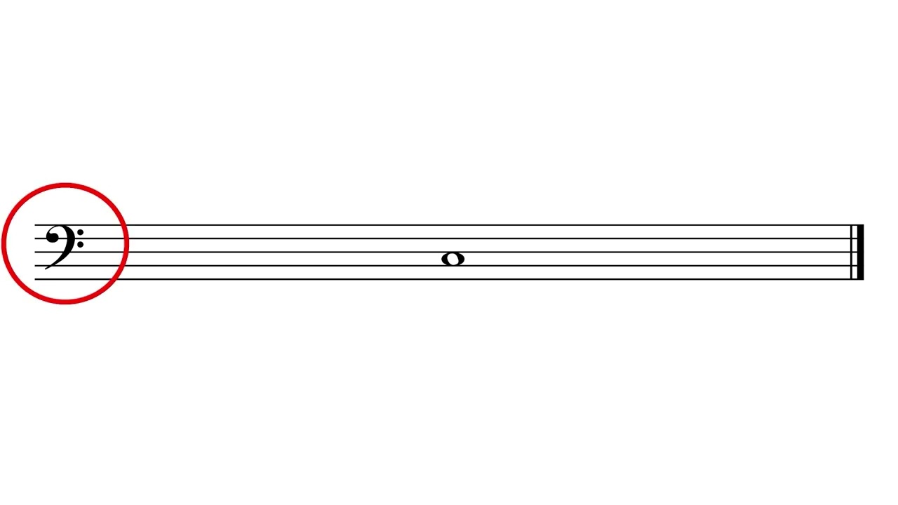 Treble and Bass Clef Mixed sequence 1