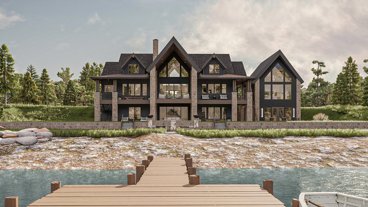 MOUNTAIN STYLE LAKE HOUSE | SKYLINE VIEW