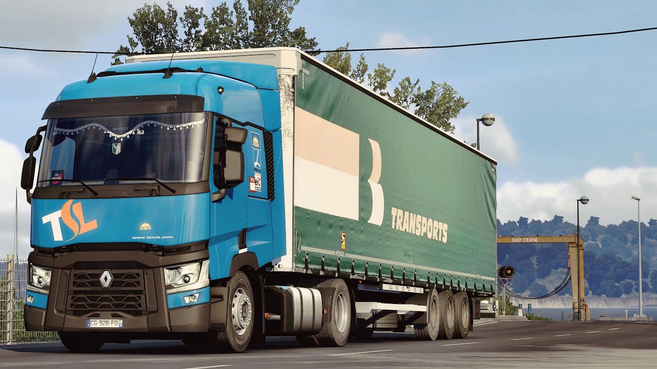 [ ETS 2 1.49 BÊTA ] 🔹RENAULT T CORSICA DELIVERY | REALISTIC DRIVING🔹