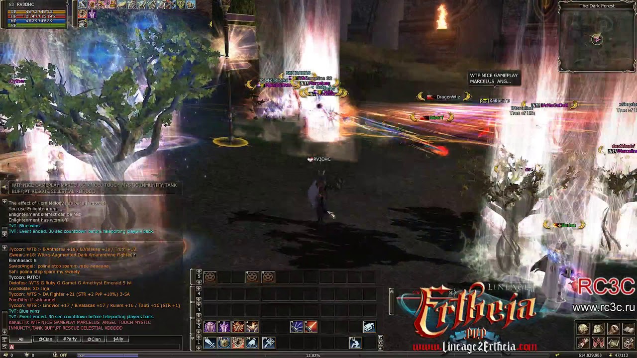 Lineage 2 Ertheia PVP - AF PVP action tonight