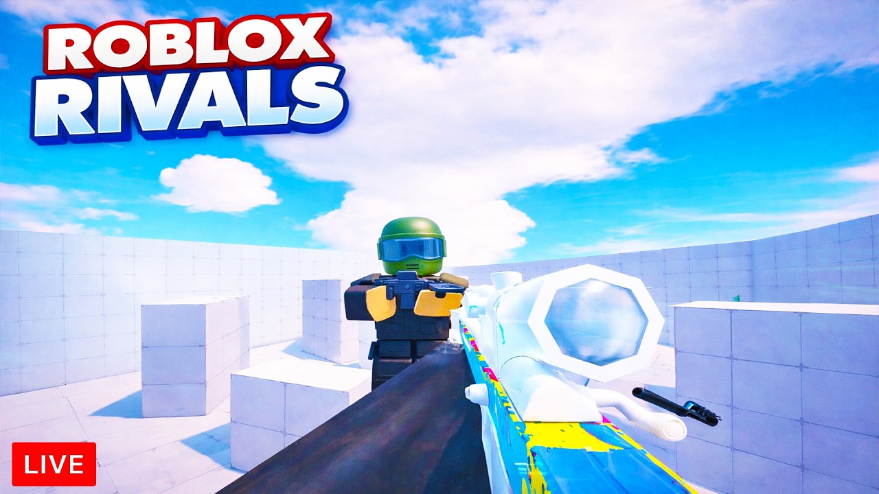 🔴Live - THE SNIPER 1v1 CHALLENGE... RIVALS 🔴  #fh6  #roblox