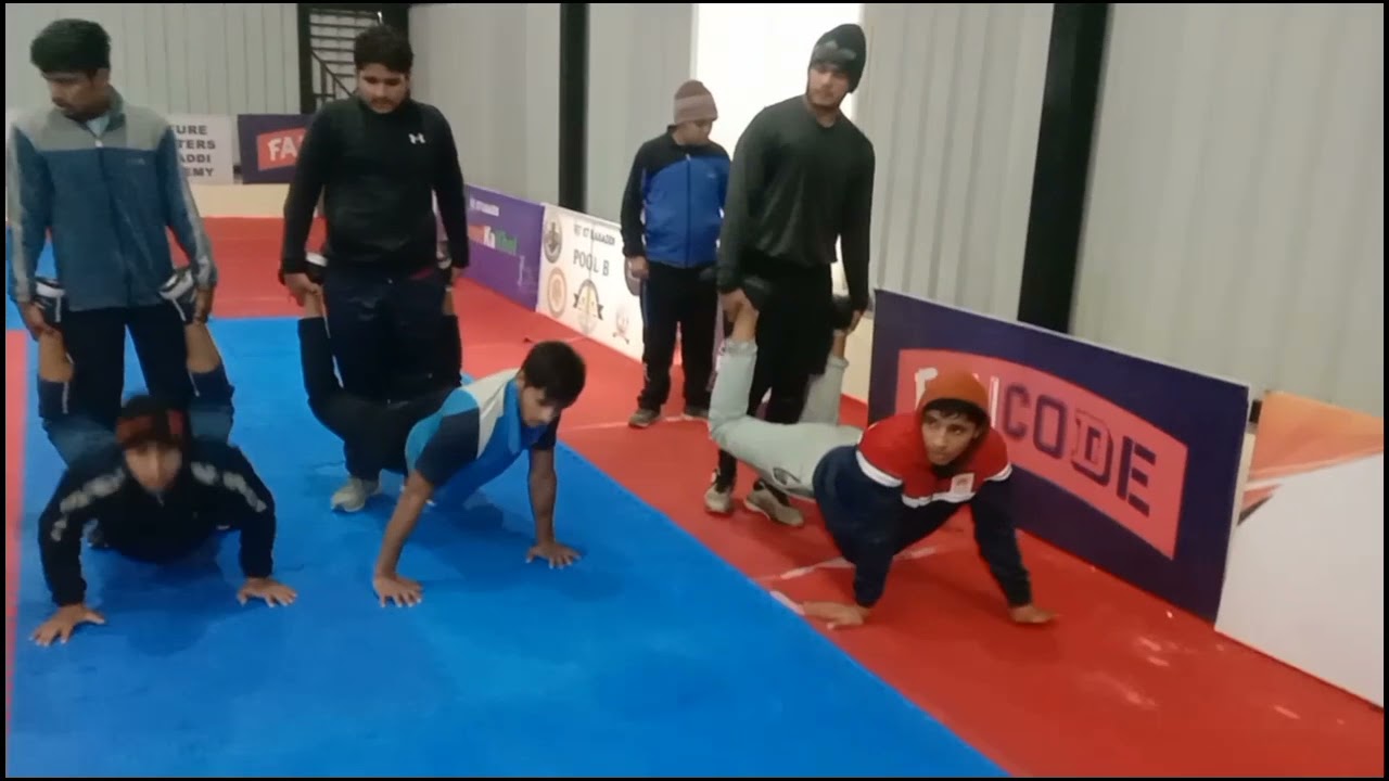 Kabaddi hand practice skill practice