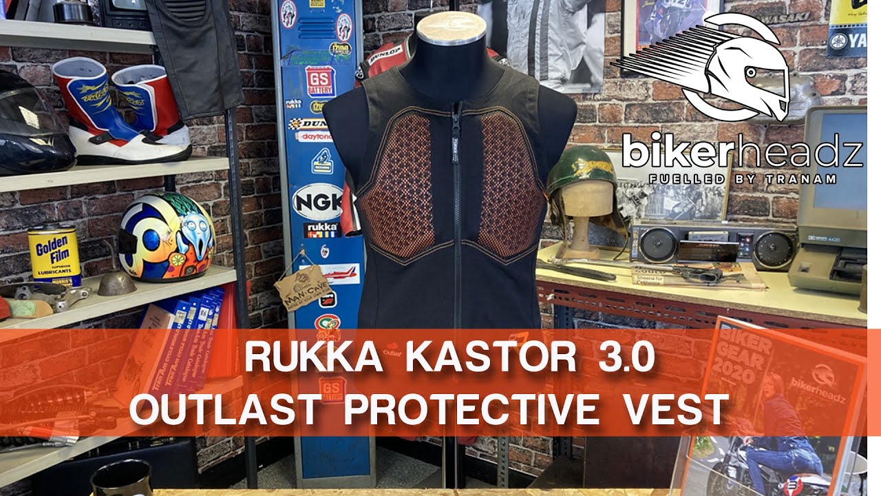 Rukka Kastor 3.0 Outlast Protective Motorcycle Vest | Bikerheadz.co.uk