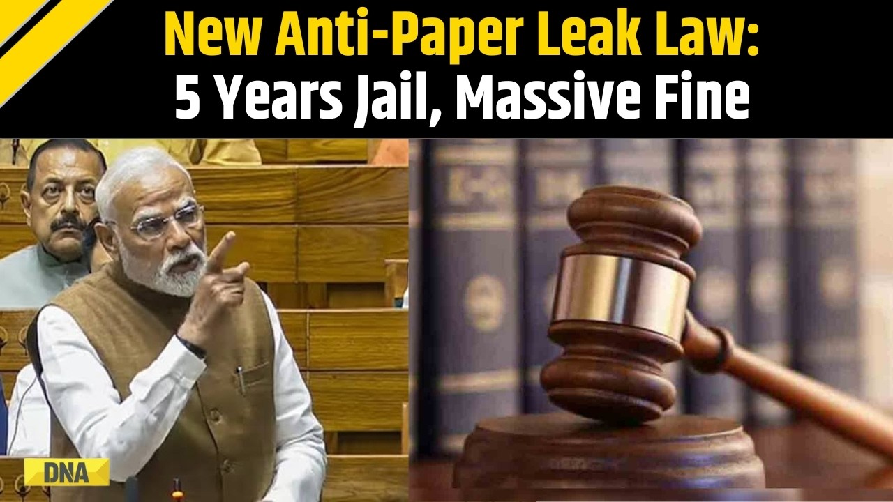 New Anti-Paper Leak Law Explained | 5 Years Jail, ₹50 Lakh Fine