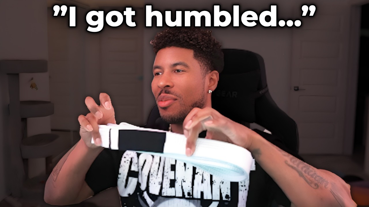 LowTierGod Reveals He's Been Training BJJ & Got His First White Belt Stripe