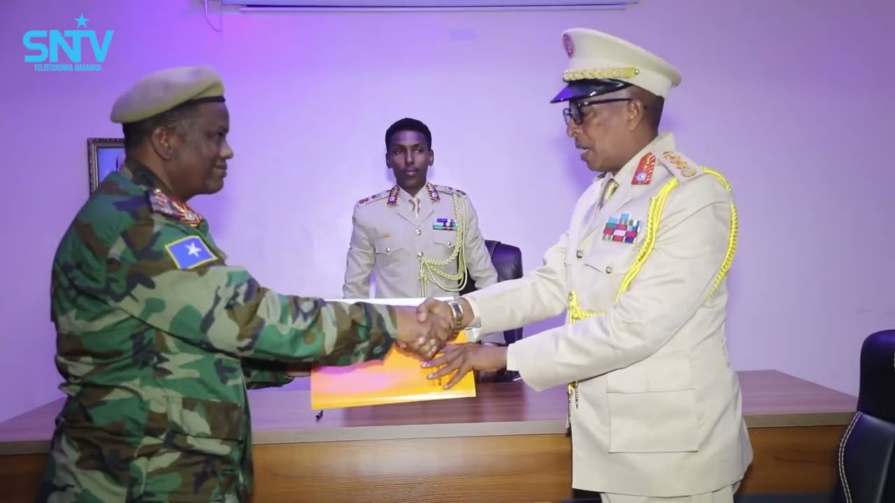 Hadal-jeedinta Taliyihii hore ee ciidanka dhulka oo maanta xilka ku wareejiyey Taliyaha cusub.