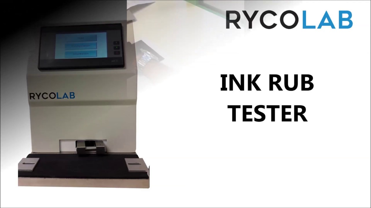 Rycolab Ink Rub Tester (Sutherland&reg; methode)