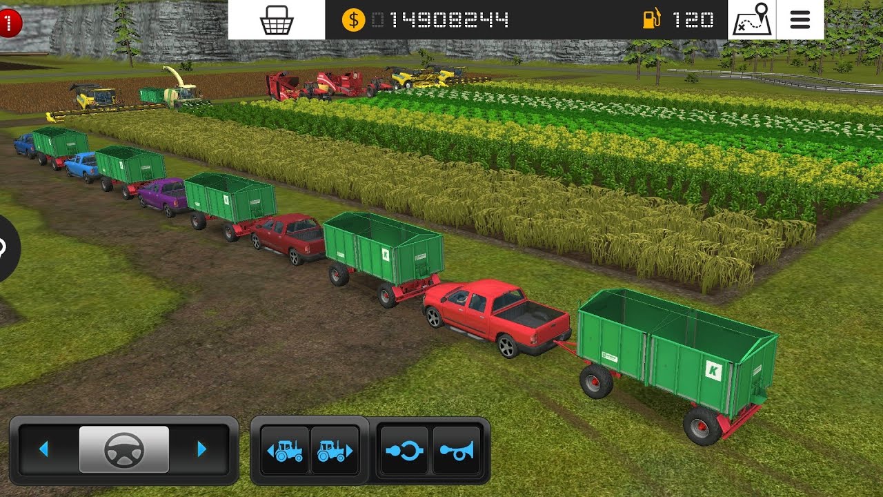 Fs 16 Sowing And Harvest All Types Plant  ! Farming Simulator 16 | timelapse #fs16