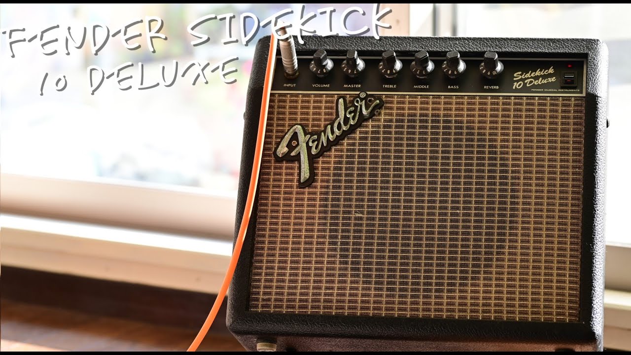 1980年代の家庭用アンプ「Fender Sidekick 10 Deluxe」をレビュー