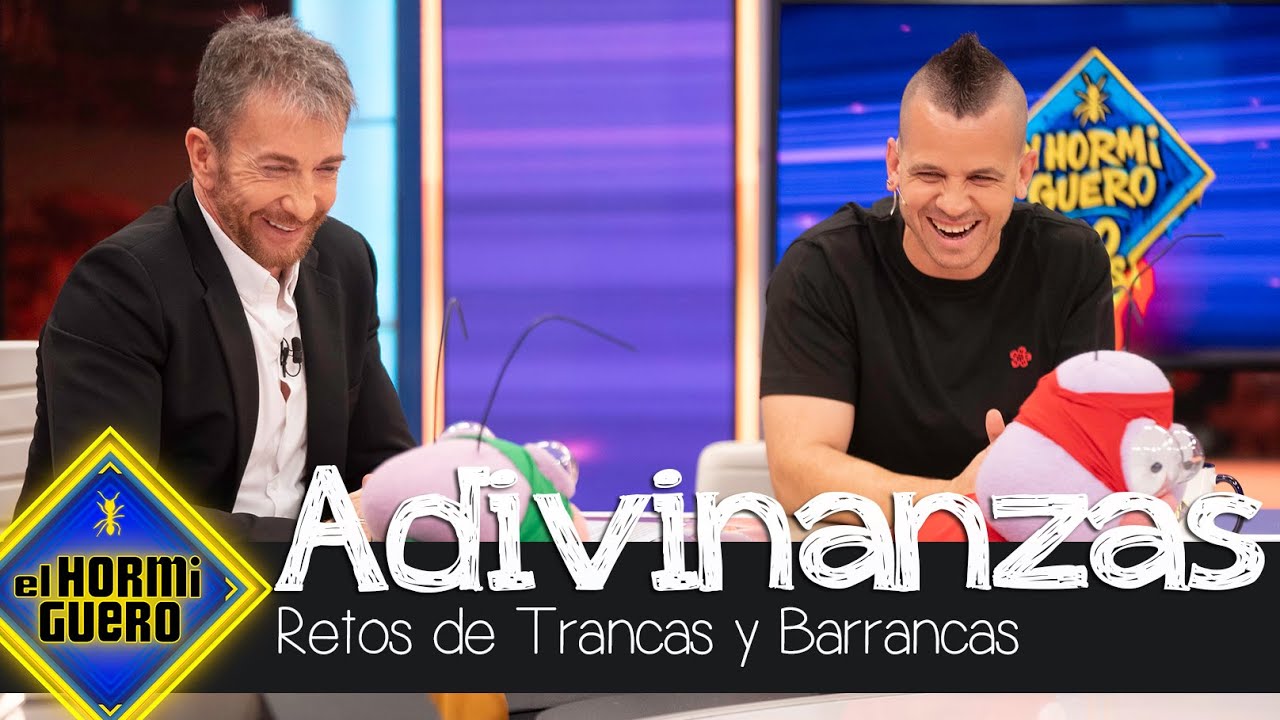 Dabiz Muñoz se enfrenta al juego de adivinanzas de Trancas y Petancas - El Hormiguero