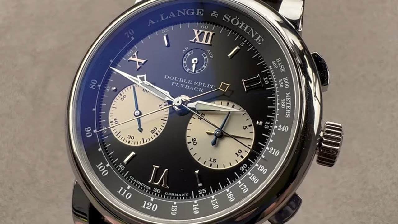 Хронограф A. Lange & Söhne Double Split 404.035 — практический обзор и описание функций