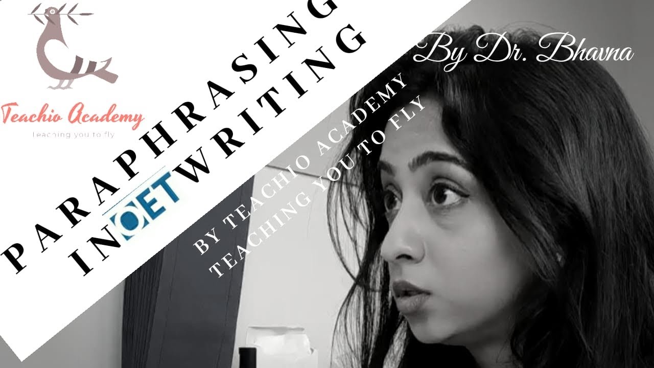 OET Writing: Cheat sheet for paraphrasing hospital admission & examination