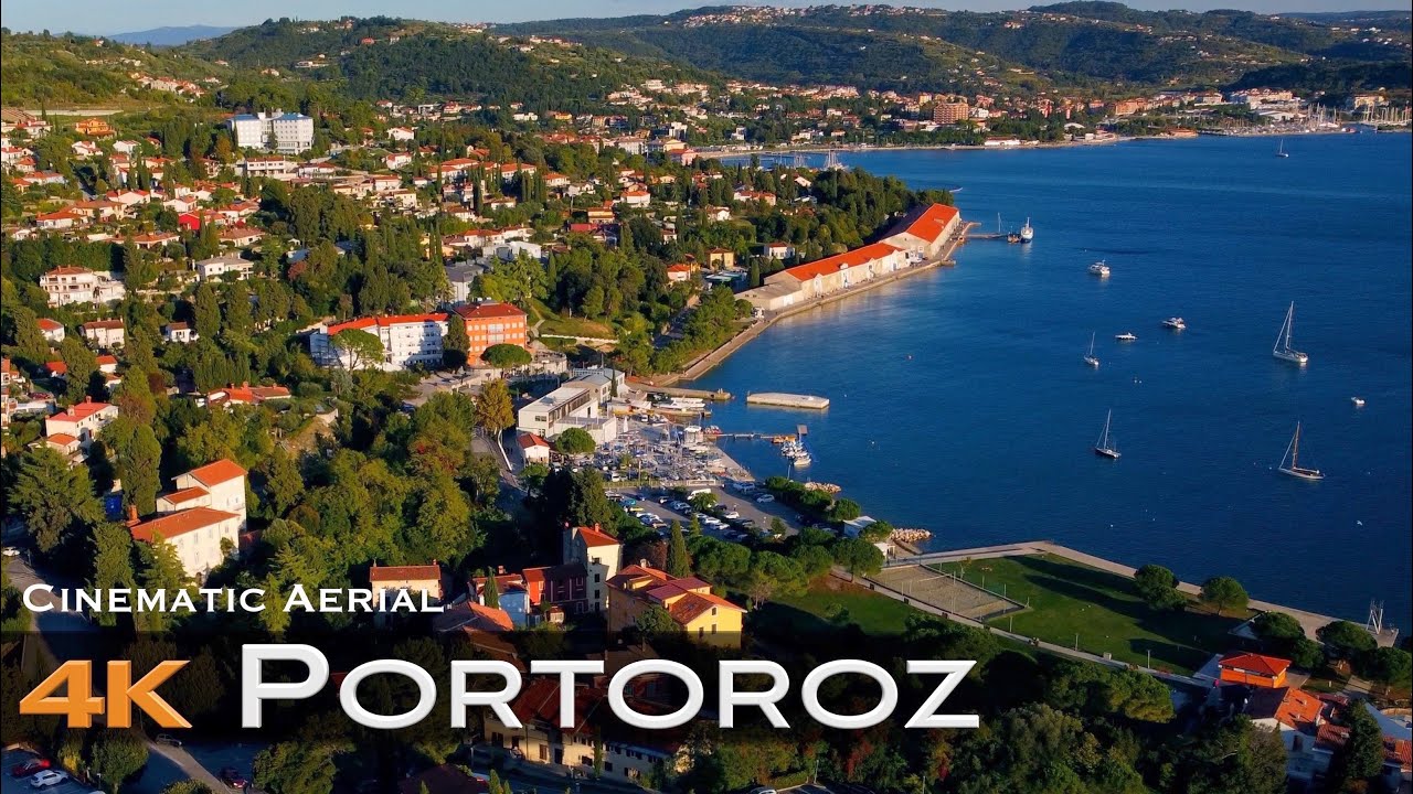 PORTOROZ 🇸🇮 4K Drone | Portorose SLOVENIA
