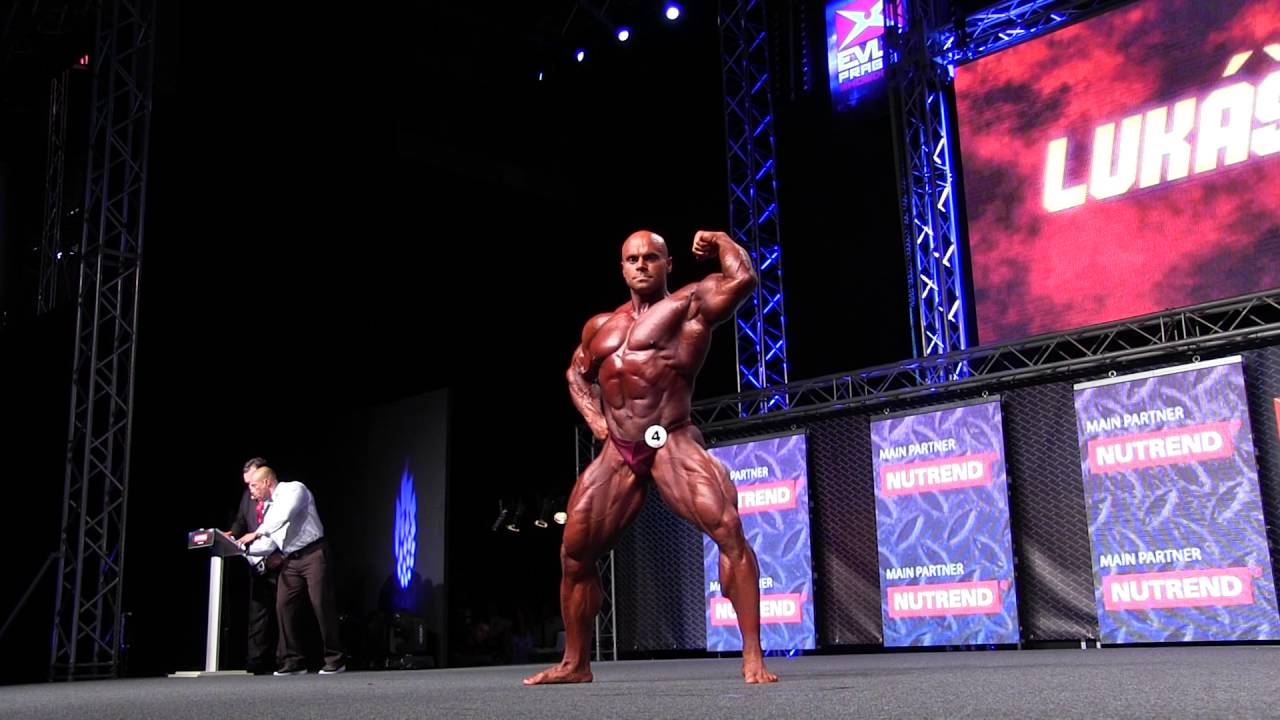Lukas Osladil posing @ EVLS Prague Showdown